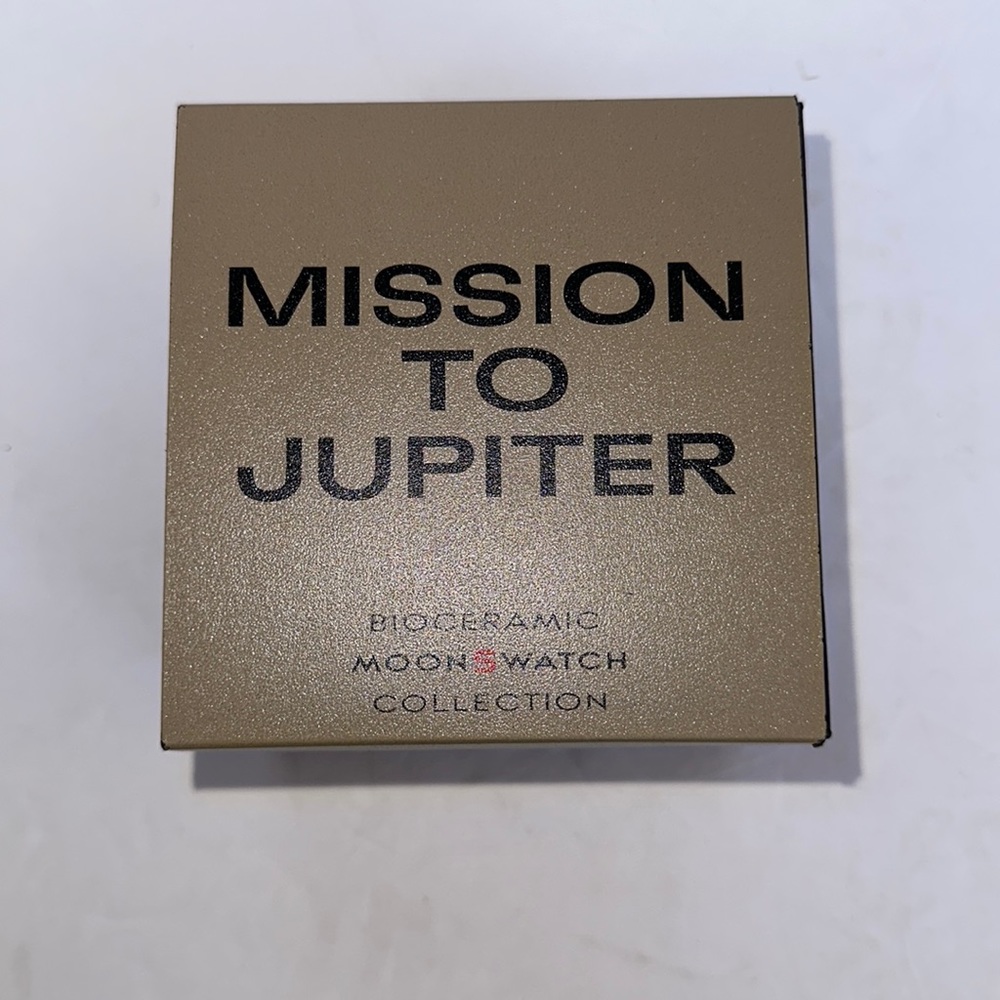 NWT Swatch x Omega Bioceramic Moonswatch Mission To Jupiter